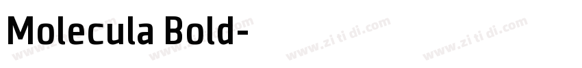 Molecula Bold字体转换 Molecula Bold字体转换